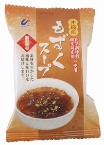 沖縄産もずくスープ